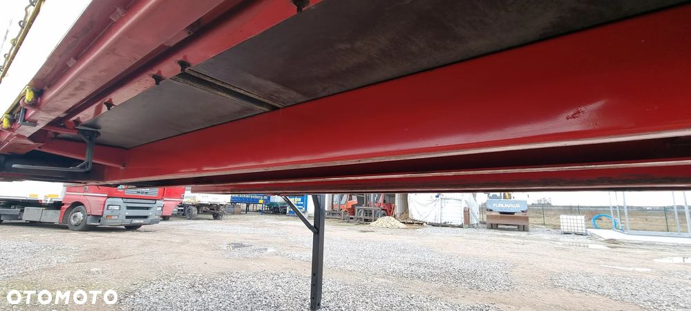 Krone 14.500zł netto 2xZABUDOWA KRONE BDF 7.45x2.50 BURTO- FIRANKA SUWANY DACH DRZWI st.bdb - 7