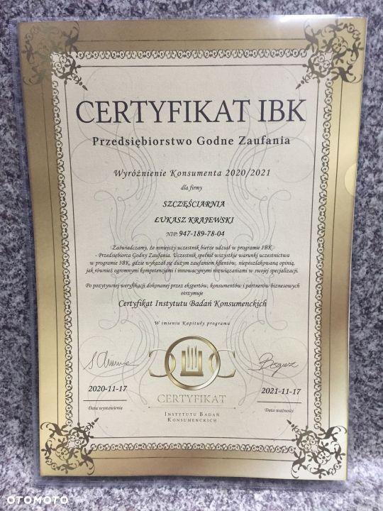 BMW 7 E65 blotnik cwiartka prog lewy tyl 892/7 BDB - 6