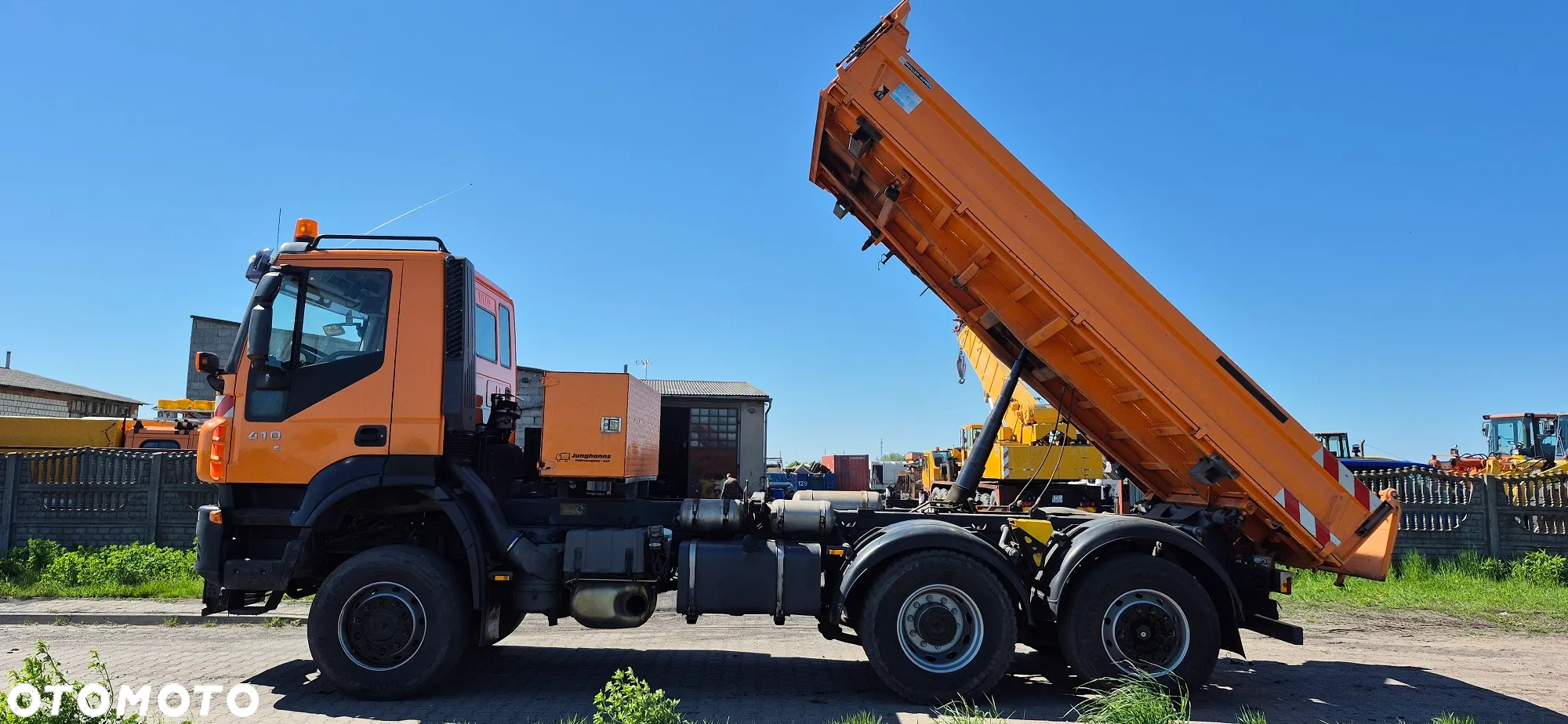 Iveco TRAKKER 410  6x4 na przednie koła blokada mostów - 5