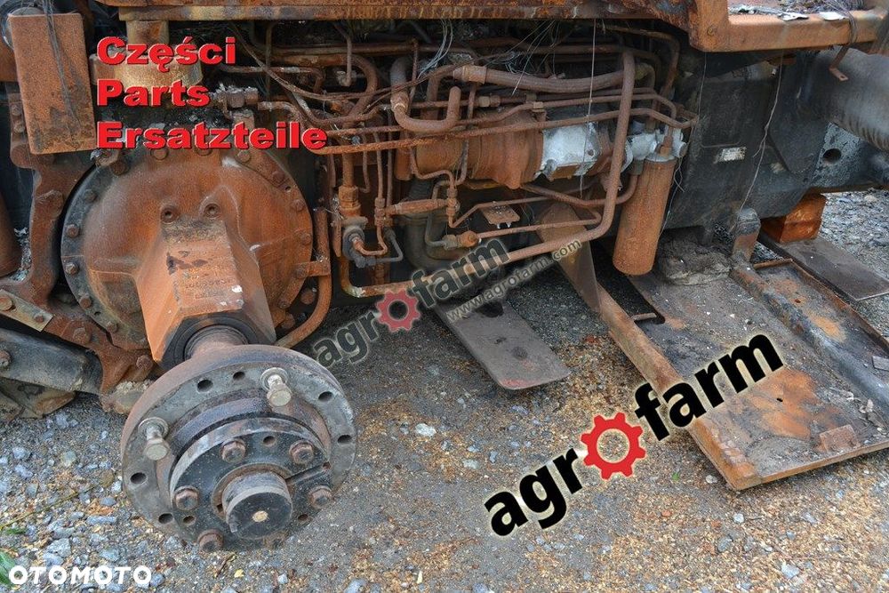 Case MX 180 części, silnik, skrzynia biegów, oś - 4