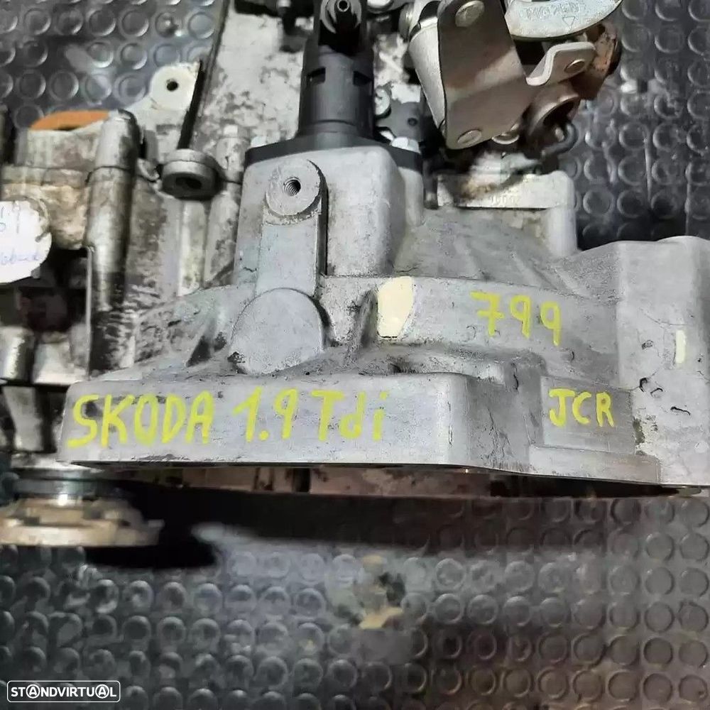 CAIXA VELOCIDADES SKODA OCTAVIA II 2006 -JCR - 3