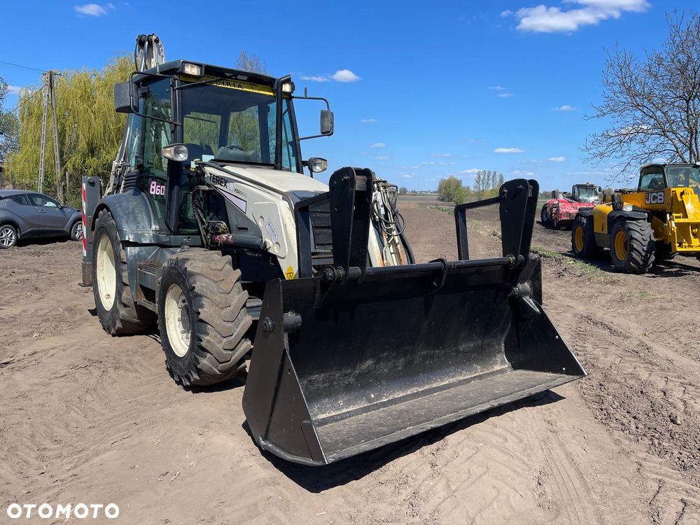 Terex Koparko Ładowarka Koparka Terex 860 SE, 2004 ROK, Szczęka Krokodyl, Widły do palet, Ramię z teleskopem_Cała w Oryginale Niemalowana_GOTOWA DO PRACY_BRUTTO! - 24
