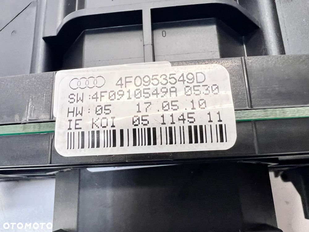PRZEŁĄCZNIK ZESPOLONY AUDI A6 C6 LIFT 4F0953549D - 11