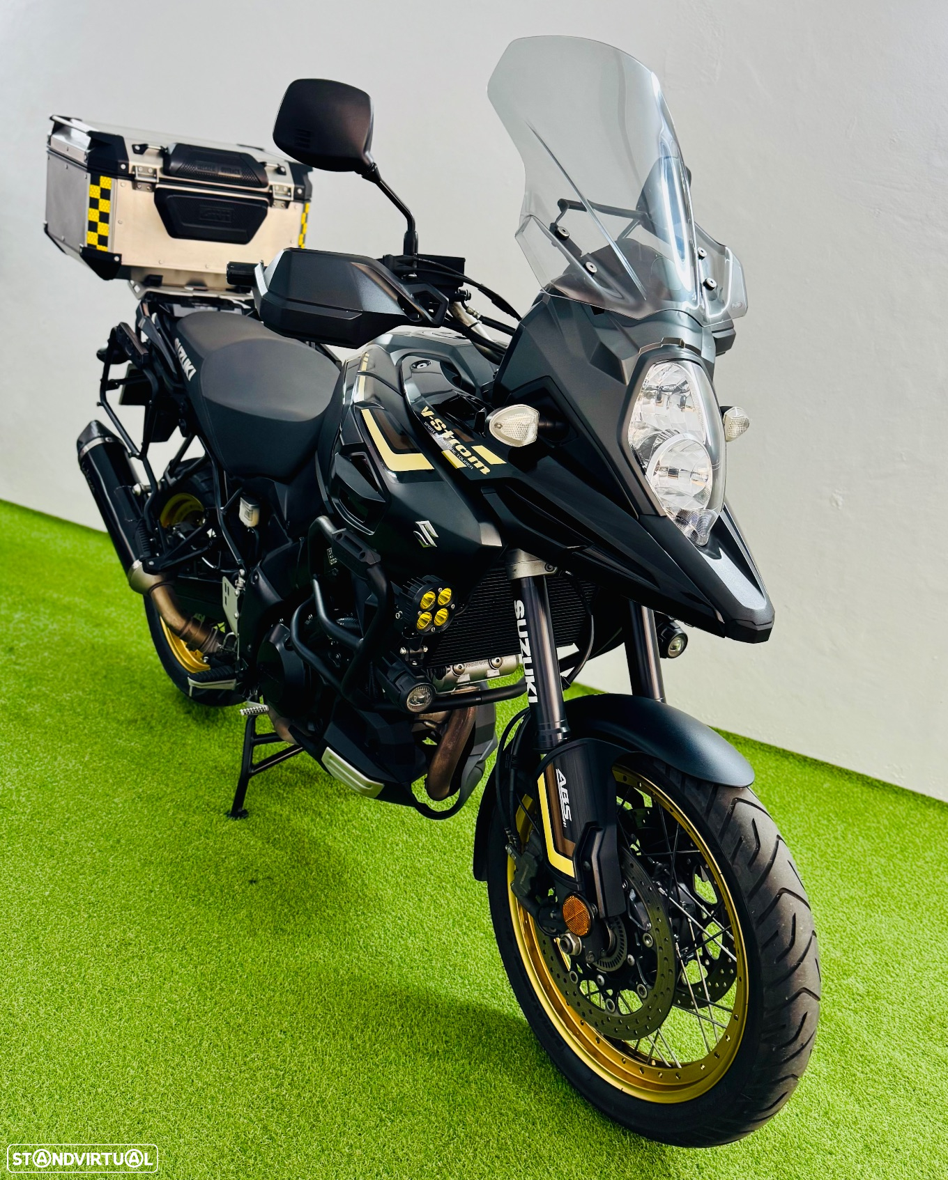 Suzuki DL VSTRON 1050 mota em excelente estado 3 anos de garantia full extras - 9