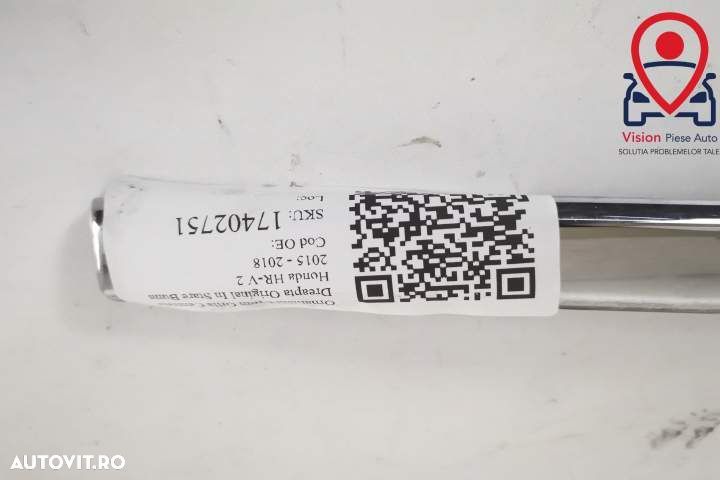 Ornament Crom Grila Centrala Dreapta Original In Stare Buna Honda HR-V - 7