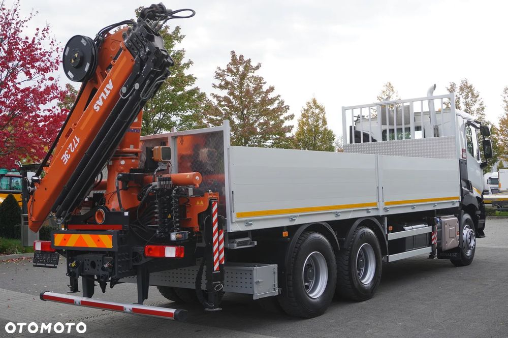 Renault C380 Comfort 6×4 / HDS Atlas 172.3E / Zasięg 12.3 m / Udźwig 6.1 t / Burtowy 17 EPAL_256271 - 10
