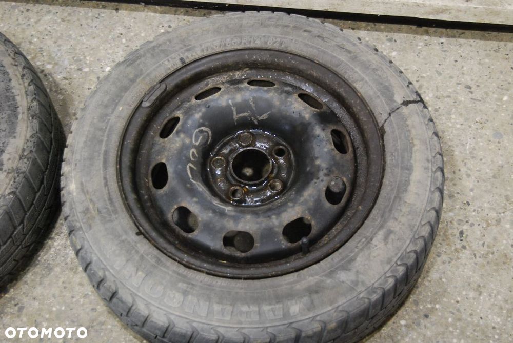 FELGI STALOWE + OPONY ZIMOWE 175/65R14 5X100 ET38 6J SEAT IBIZA III VW SKODA AUDI - 3