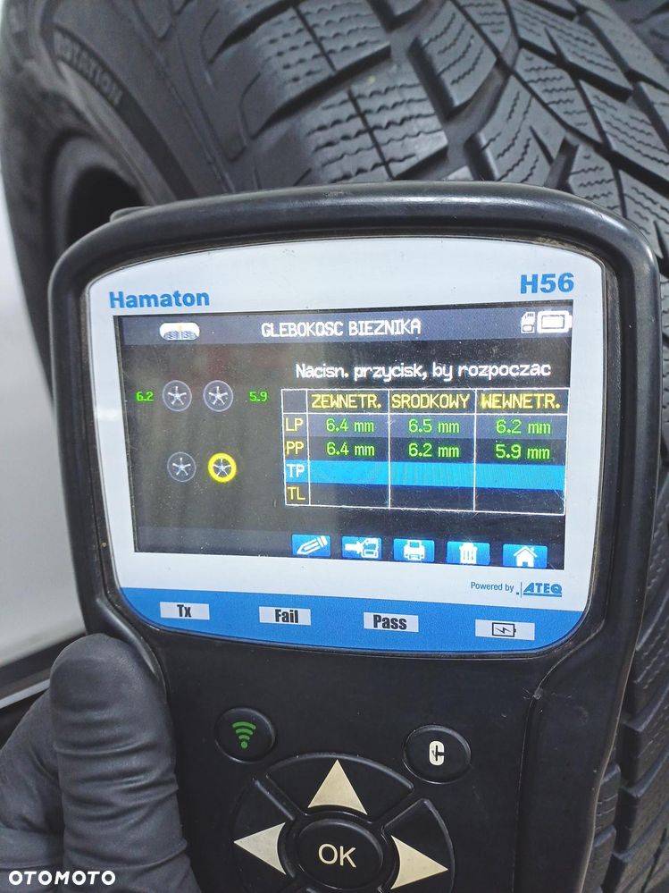 2x 215/65R17 goodyear 2020 opony zimowe 6mm 52829 - 9