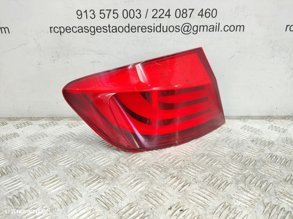 Farolins traseiros trás direito esquerdo LED BMW Serie 5 F10 Sedan Carro Pré LCI de 2009 a 2013 - 10