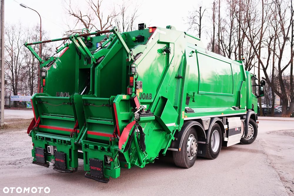 Scania P340 Śmieciarka dwukomorowa - 6