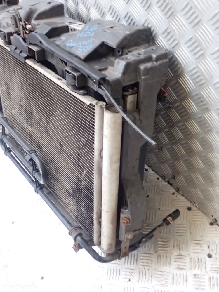 CHŁODNICA WENTYLATOR PEUGEOT 508  1.6 HDI - 3