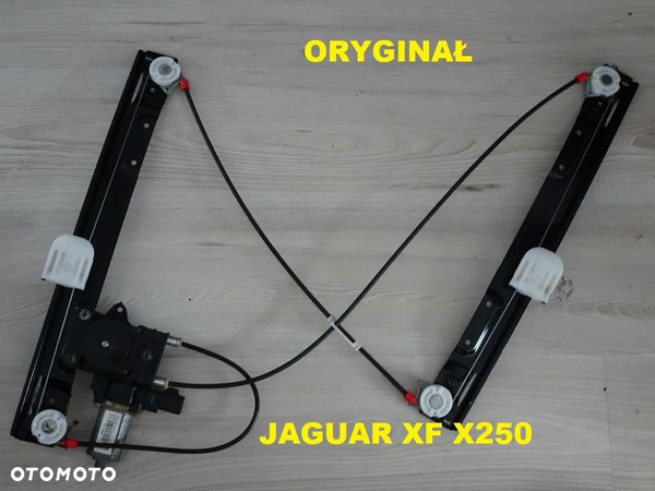 Podnośnik Mechanizm Szyby Jaguar XF X250 Przód Lewy Oryginał 08- (1b2)