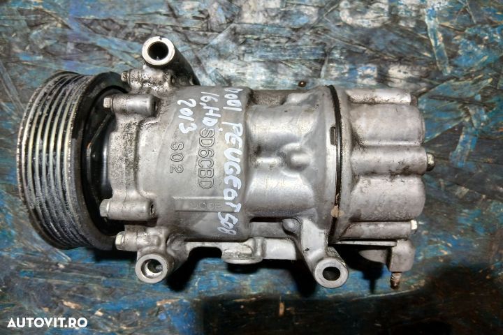 Compresor AC 9678656080 9678656080 Peugeot 508 1 [2010 - 2014] wagon - 4