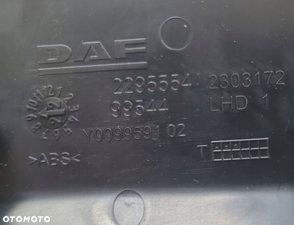GNIAZDKO / PANEL / WEJŚCIE / PORT ŁADOWANIA DAF XF XG XG+ - 2