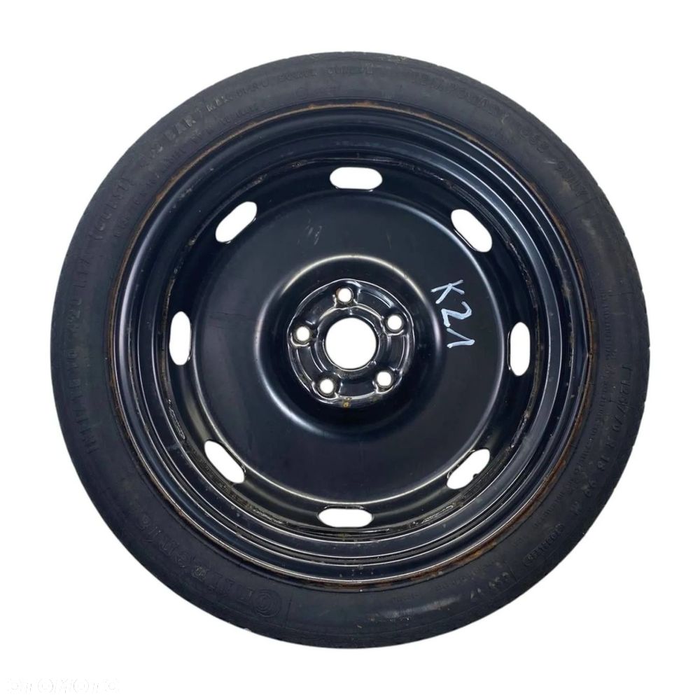 KOŁO DOJAZDOWE 125/70R18 5X112 1K0601027B GOLF V VI VII LEON II OCTAVIA - 6