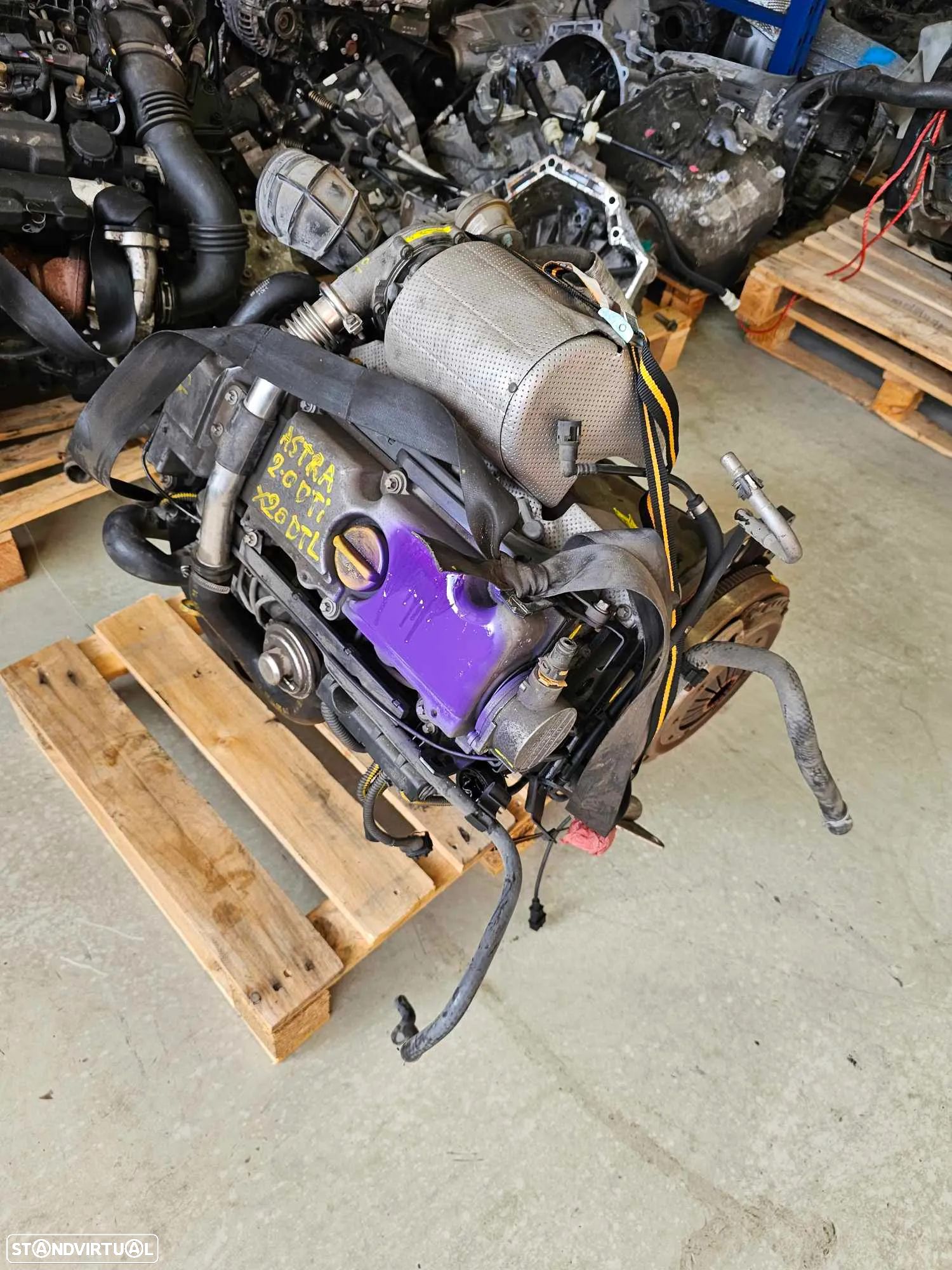 Motor Opel Astra 2.0 DTI 2003, ref X20DTH - 1