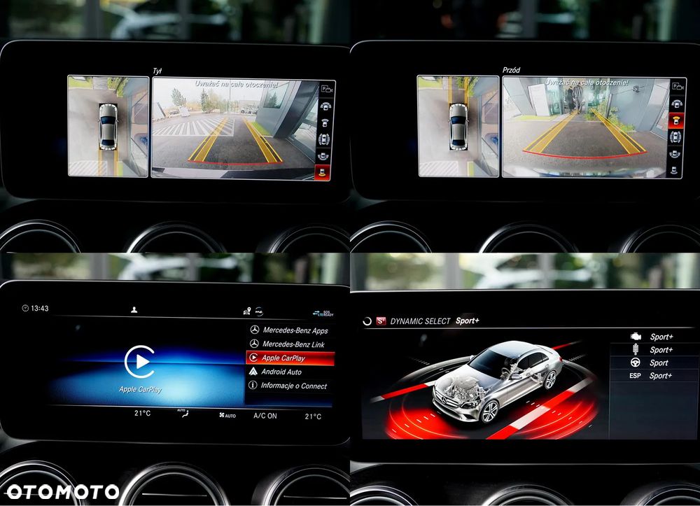 Mercedes-Benz Klasa C 400 4Matic 9G-TRONIC AMG Line - 34