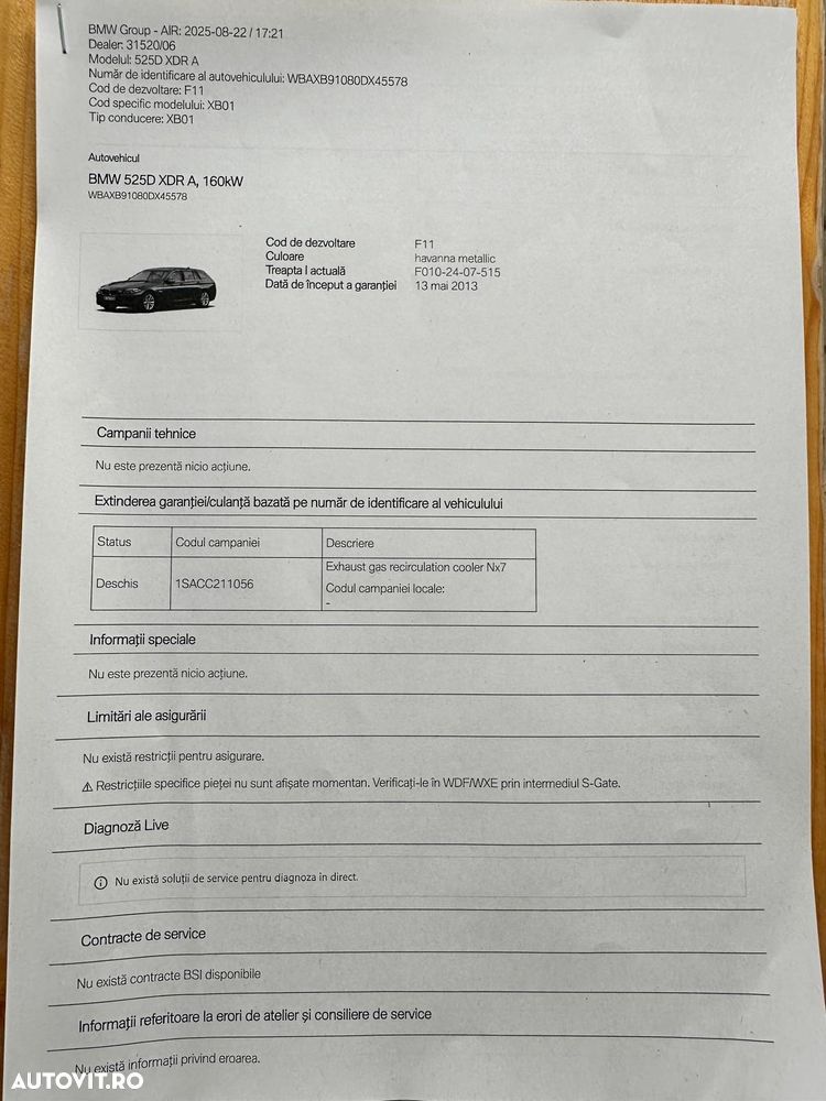 BMW Seria 5 525d xDrive Sport-Aut. - 18