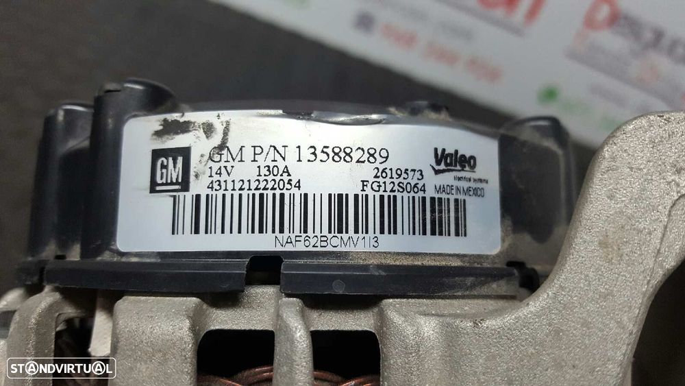 ALTERNADOR OPEL MOKKA SELECTIVE 4X4 - 2