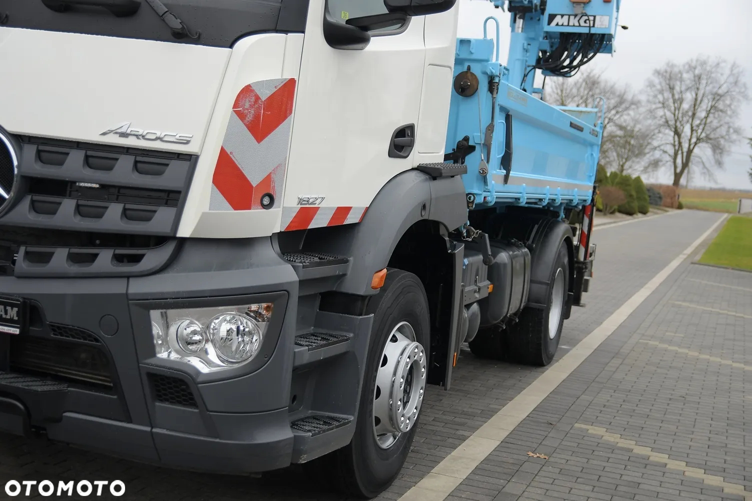 Mercedes-Benz AROCS 1827///* 2018///* PRZEB 41 TYŚ///* HDS///* WYWROTKA///* ROTATOR///* 18000KG///* ŁYŻKA///* STAN JAK NOWY - 11
