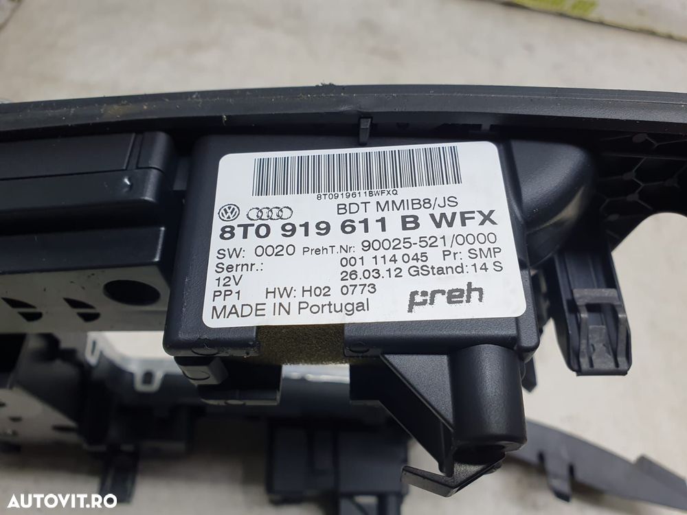 Ornament consola centrala 8t0919611b Audi A4 B8/8K [facelift] [2011 - - 3