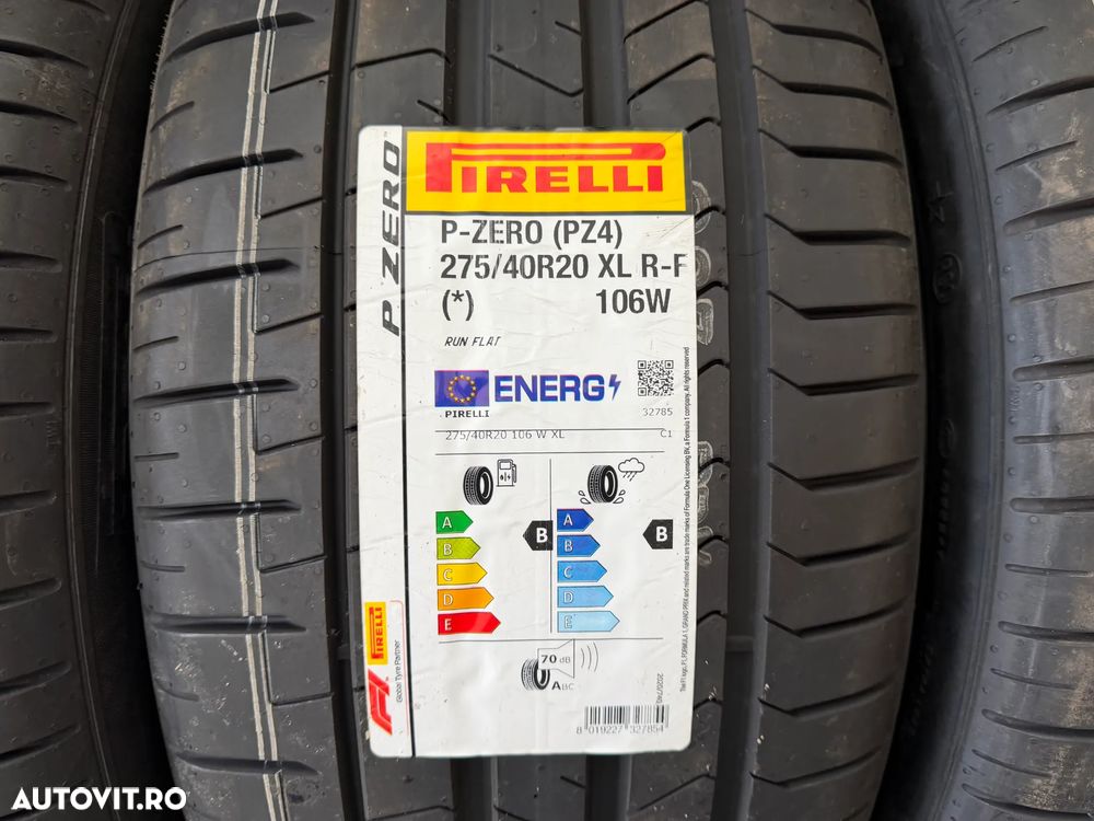 4 anvelope pirelli vara 275-40-20 X5 X6 Mercedes ML Porsche cayeene pirelli cu steluta run flat - 2