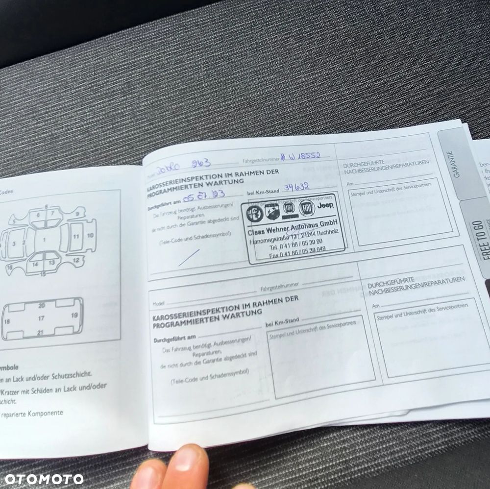 Fiat Doblo 1.6d 105KM Regał Klima - 10