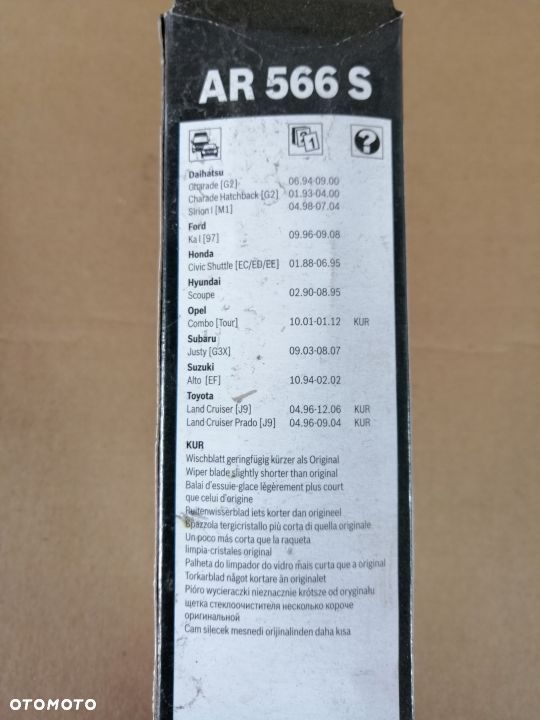 WYCIERACZKI PRZOD BOSCH AEROTWIN 475/425 AR566S - 2