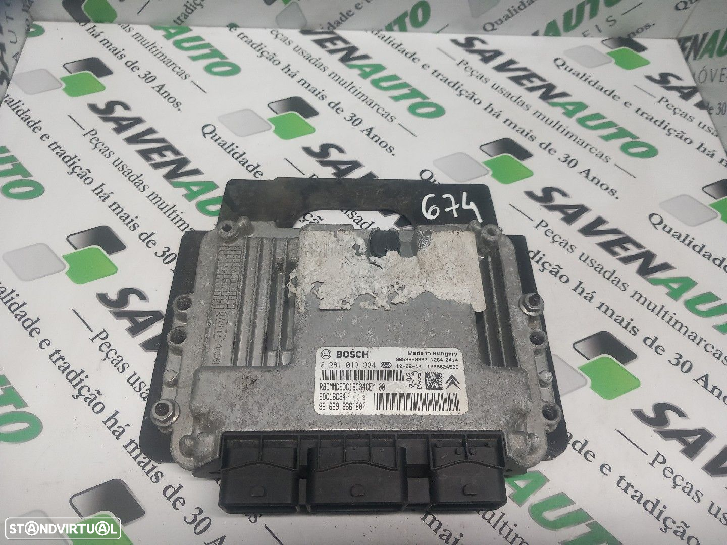 Centralina Motor Peugeot 3008 Veículo Multiuso (0U_) - 2