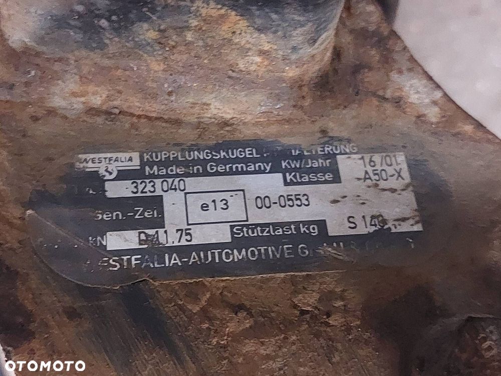 HAK HOLOWNICZY + TABLICZKA + WIĄZKA LAND ROVER FREELANDER I - 4