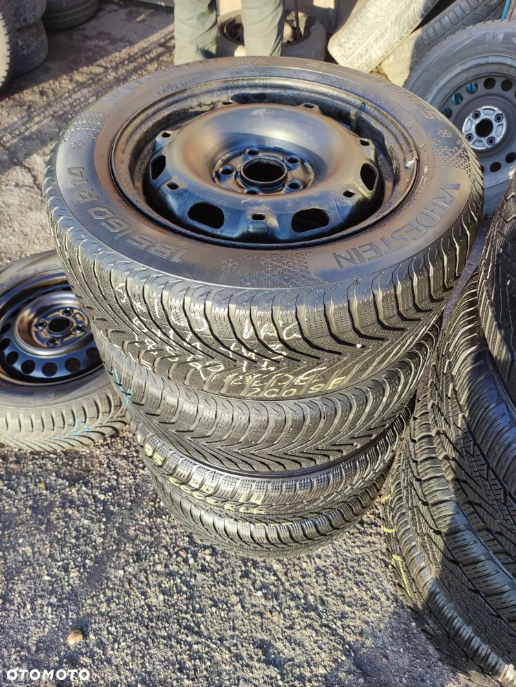 5x100 Felgi Stalowe Stal 14 Koła Zimowe Zima SKODA FABIA PRAKTIK ROOMSTER RAPID SEAT IBIZA CORDOBA TOLEDO IV 4 VW FOX POLO Legnica ALU-RAD 185/60 5mm - 2