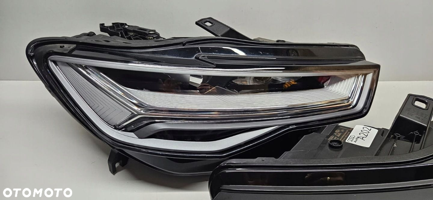 AUDI A6 C7 LIFT 4G0 REFLEKTOR FULL LED LEWY PRAWY LAMPA - 5