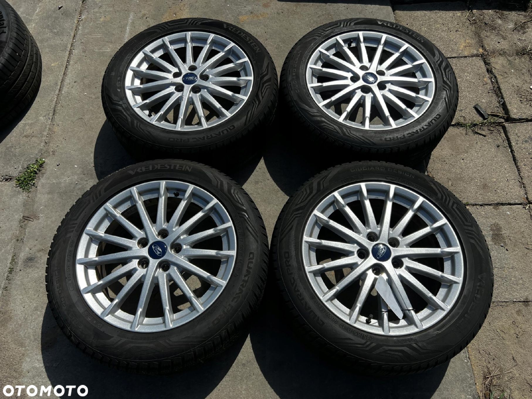 KOŁA FELGI OPONY CAŁOROCZNE FORD FOCUS C-MAX MK2 215/55 R17 - 1