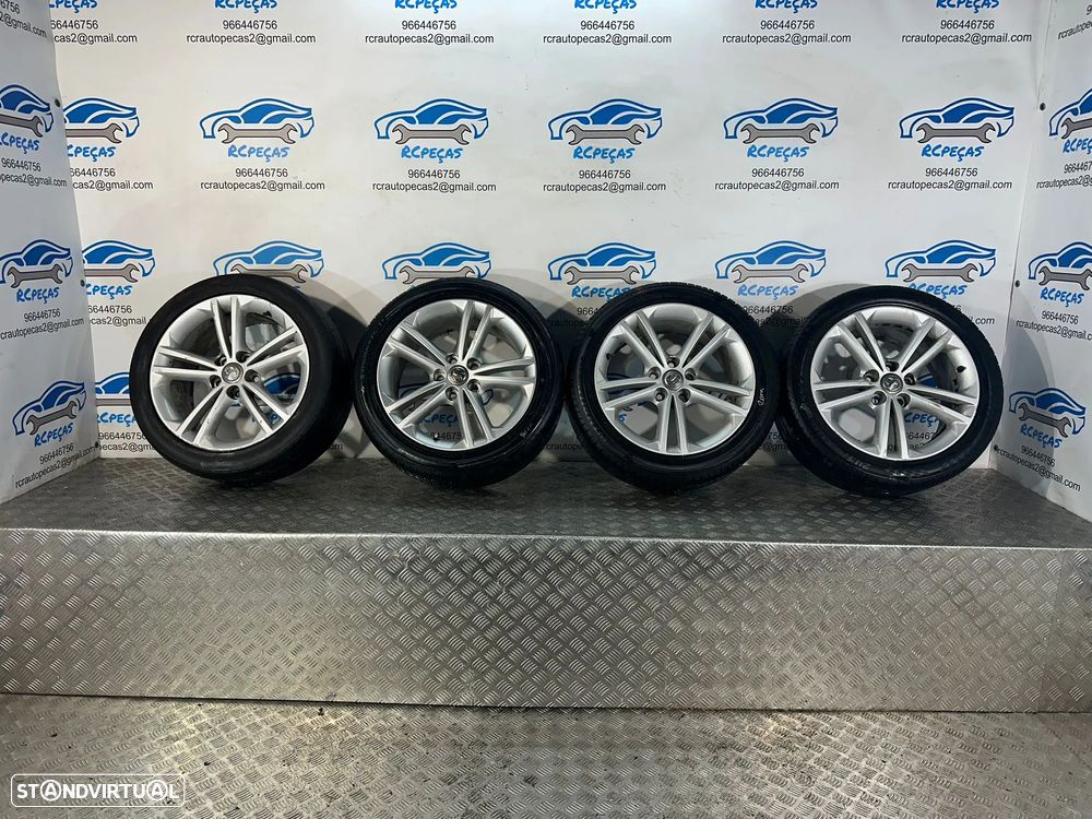 .Conjunto Jantes 18 Originais Opel Insignia 8T ET42 5x120 13235011 - 2