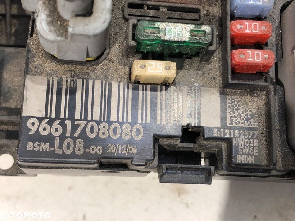 MODUŁ BSM  CITROEN C4 PICASSO I nadwozie wielkoprzestrzenne (MPV) (UD_) 2006 - 2015 1.6 HDi 80 kW - 3