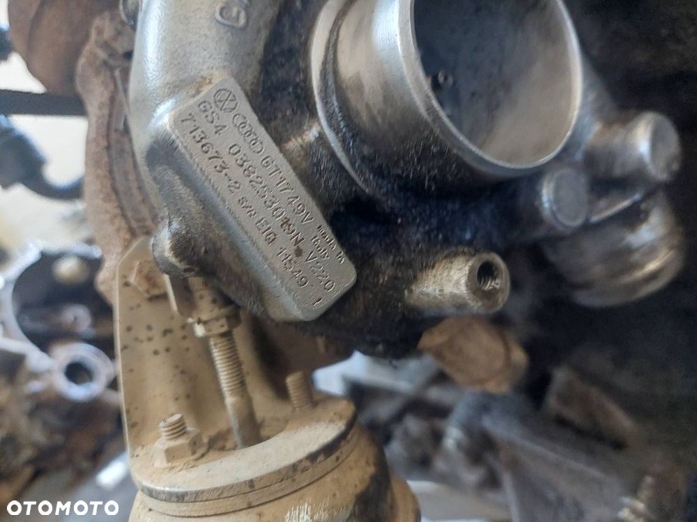 SILNIK + POMPOWTRYSKI TURBO GALAXY MK1 1.9 TDI AUY 038253019N 038130073AK - 4