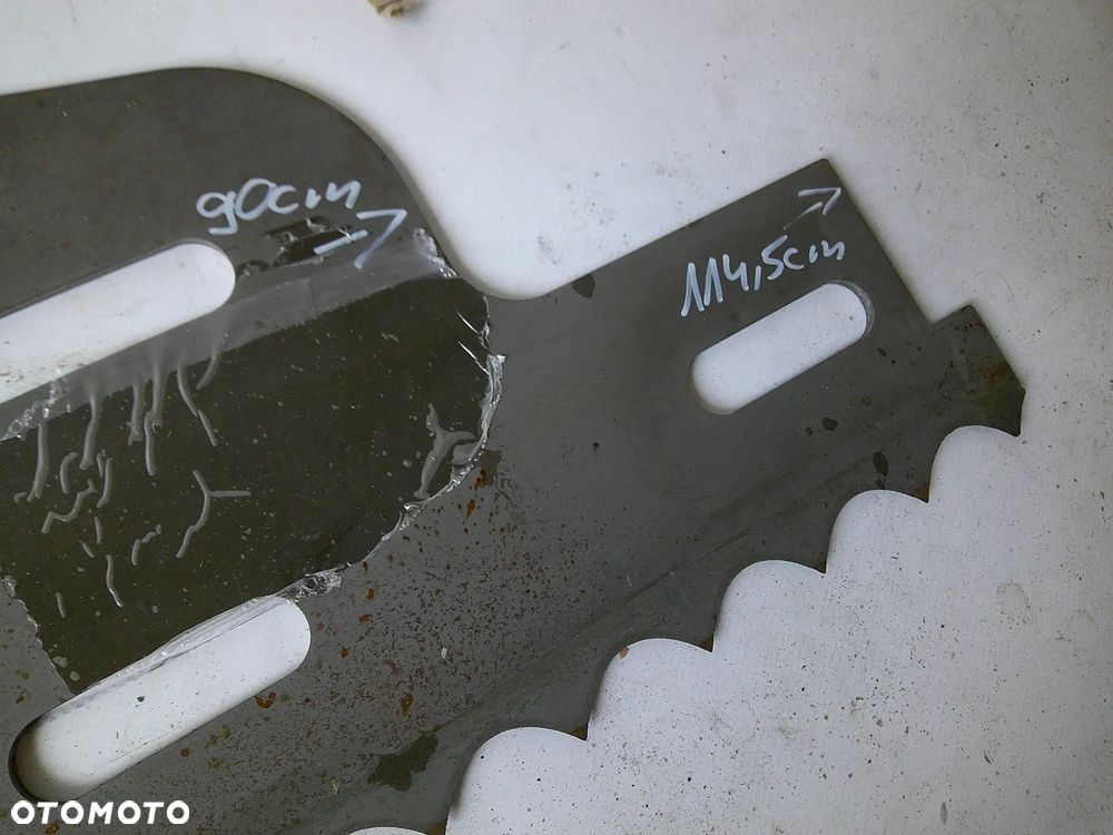 Nóż tnący tylny L1182 mm Trioliet  1180 nowy - 2