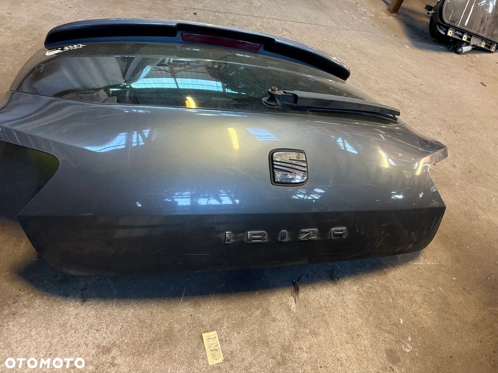 SEAT IBIZA IV 6J LX7Z 3D KLAPA BAGAŻNIKA KOMPLETNA - 4