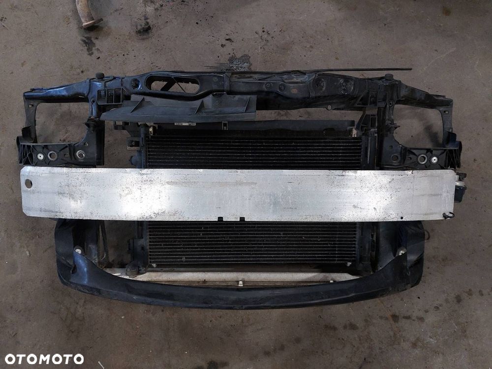 PAS PRZEDNI WZMOCNIENIE CZOŁOWE + KOMPLET CHŁODNIC OPEL CORSA D 1.2 16V - 1