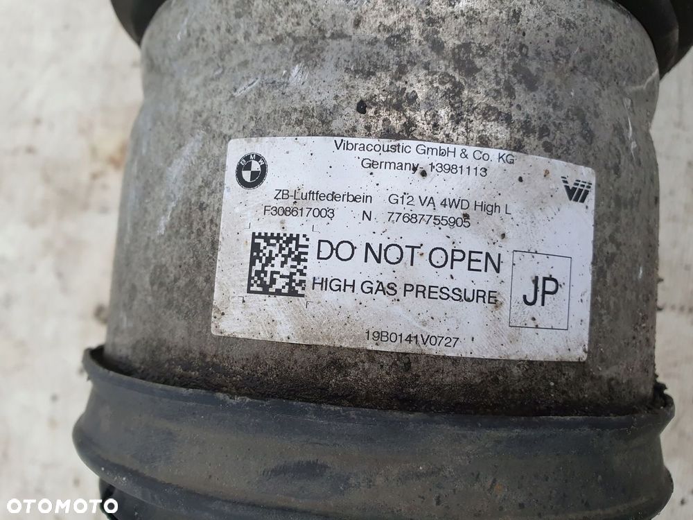 amortyzator lewy przód BMW 7 G11 3.0d - 5