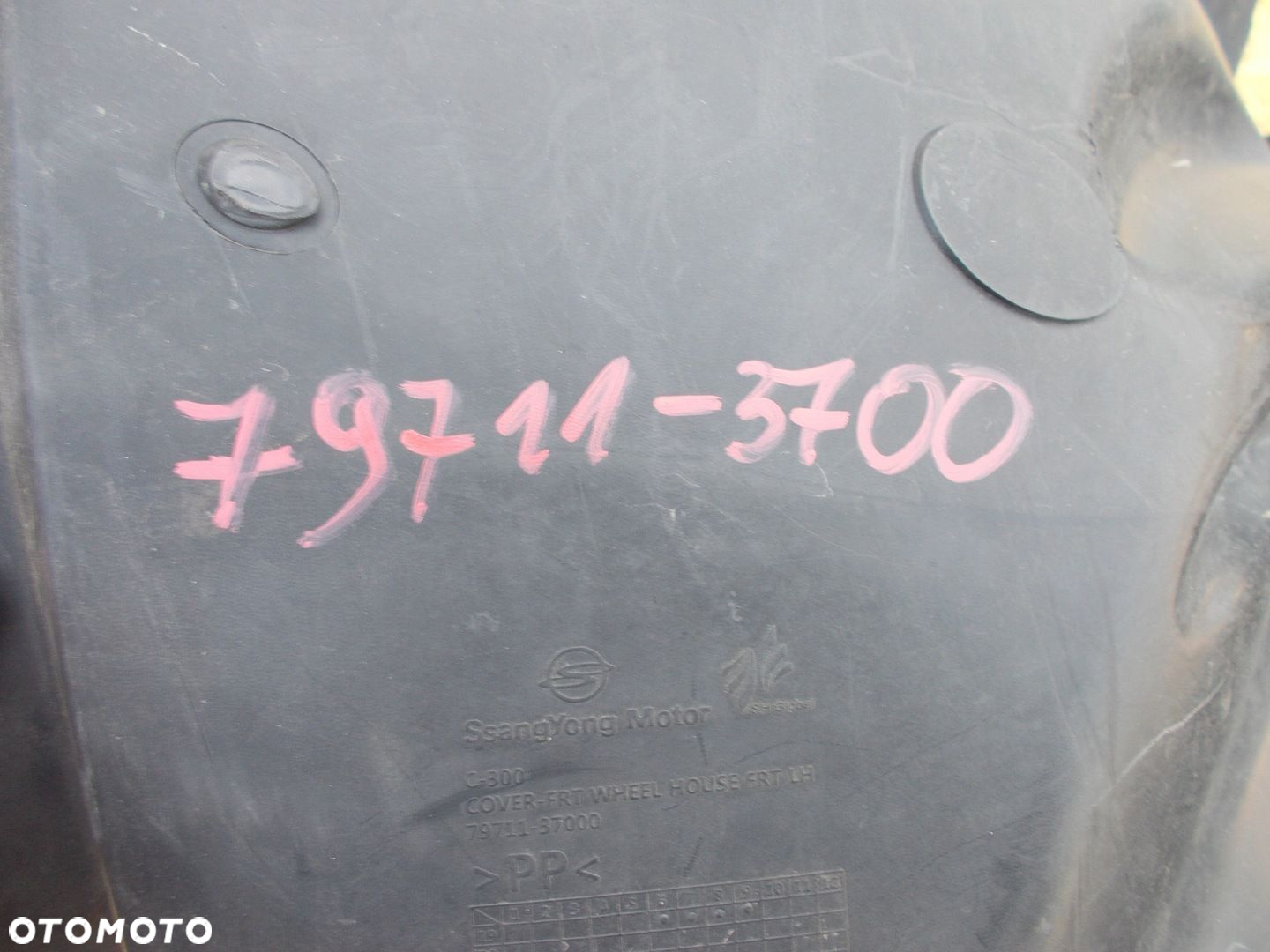 NADKOLE PRZÓD PRZEDNIE PRAWE 79711-37000 SSANGYONG KORANDO IV 19- ORYGINAŁ - 3