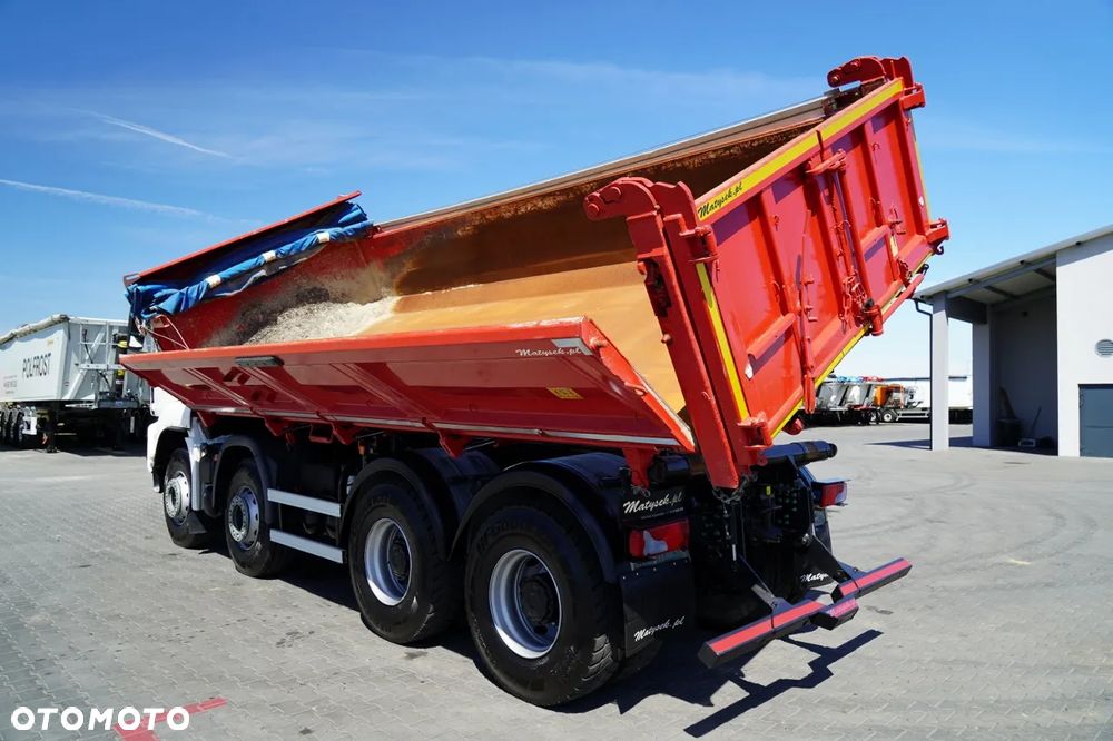 MAN TGS 35.460 / 8X4 / WYWROTKA 2 STR / BORDMATIC / MEILLER KIPPER / AUTOMAT / EURO 6 - 11