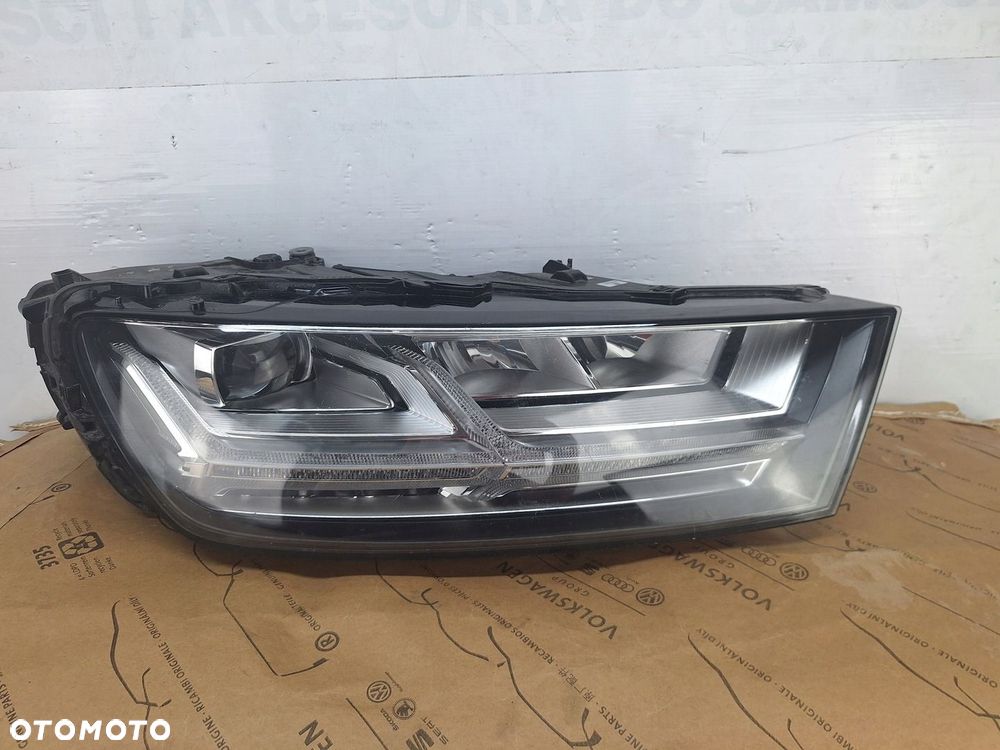 REFLEKTOR LAMPA FULL LED AUDI Q7 4M 2014-2019 PRZED LIFTEM OE LIFTINGIEM - 2