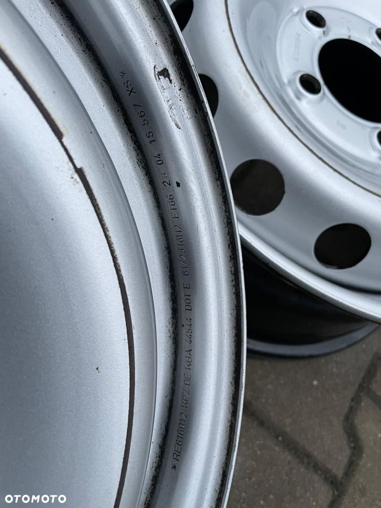 FELGI Stalowe Renault MASTER Opel MOVANO 5X130 6.5x16,ET66 - 4