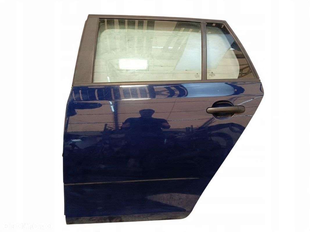 DRZWI LEWY TYŁ TYLNE SKODA FABIA II KOMBI LAK: LF5A (10-14) - 1