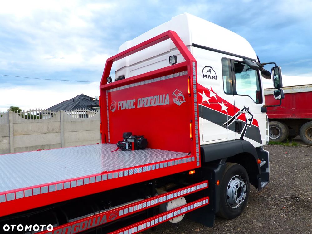 MAN TGM 15.280 POMOC DROGOWA / AUTOLAWETA/ SPECJALNY / EURO 5 / DMC 15.000 KG / ŁADOWNOŚĆ 8.500 KG /DŁ. 7.50 M - 12