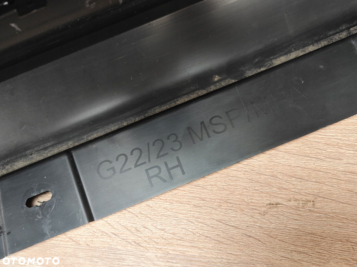 NAKŁADKA PROGOWA PRAWA BMW 4 G22 G23 COUPE M-PAKIET 8075868 C4E 26km - 14