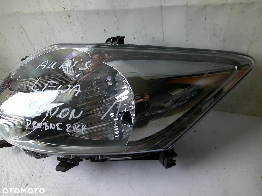 toyota auris 1 lampa przód lewa ksenon xenon przed lift  nowa przetwornica - 9