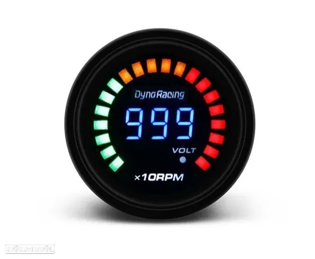 Manómetro Digital 52mm - conta RPM - 1