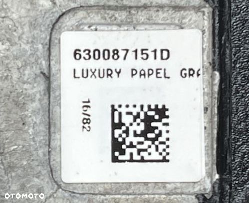 K116 BMW 7 G11 G12 KIEROWNICA SKÓRZANA DREWNO SKÓRA PAPPEL GRAU 630087151D - 15